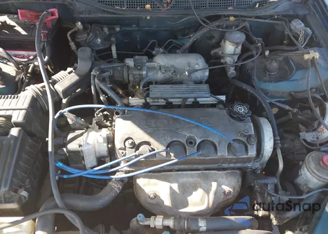 1998 Honda Civic Ex from USA, damaged, VIN 1HGEJ8248WL008597